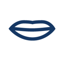 picture of lips that are blue
